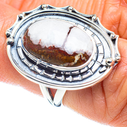 Red Jasper Rings handcrafted by Ana Silver Co - RING58001