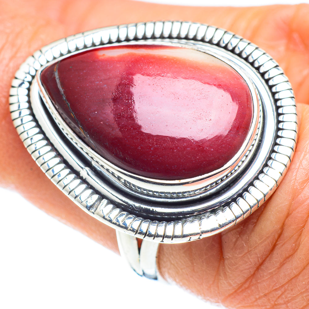 Mookaite Rings handcrafted by Ana Silver Co - RING58009