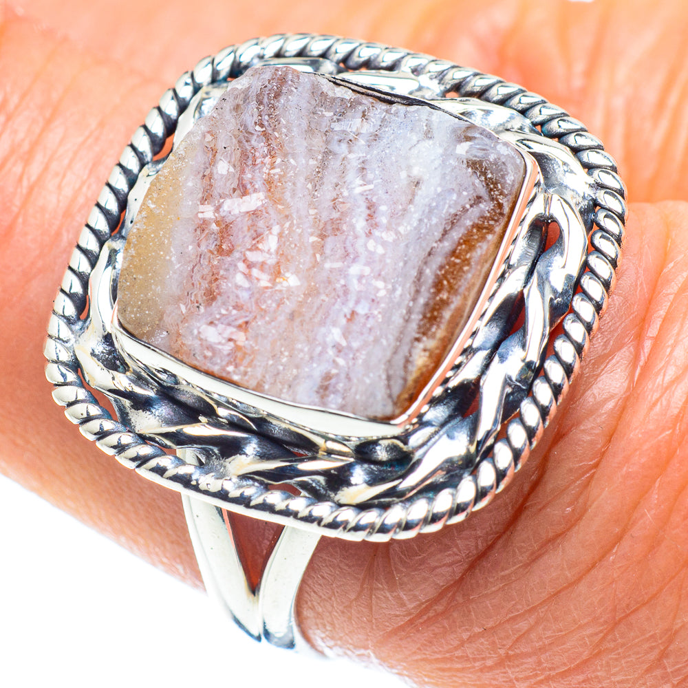 Desert Druzy Rings handcrafted by Ana Silver Co - RING58020