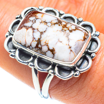 Peanut Wood Jasper Rings handcrafted by Ana Silver Co - RING58047