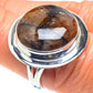 Chiastolite Rings handcrafted by Ana Silver Co - RING58062