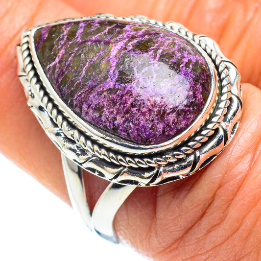 Stichtite Rings handcrafted by Ana Silver Co - RING58067