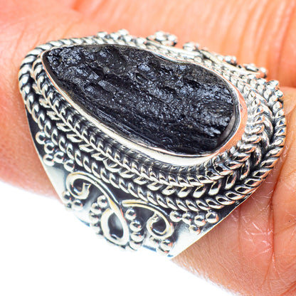 Tektite Rings handcrafted by Ana Silver Co - RING58070