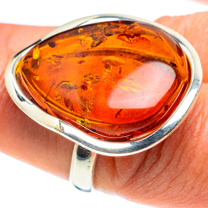 Baltic Amber Rings handcrafted by Ana Silver Co - RING58252