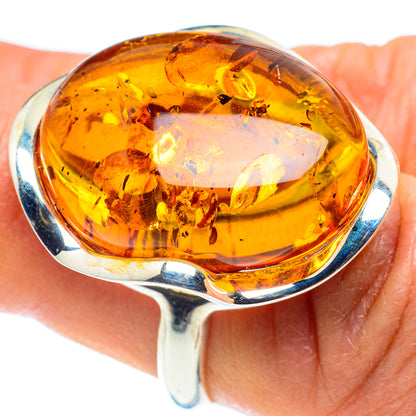 Baltic Amber Rings handcrafted by Ana Silver Co - RING58262