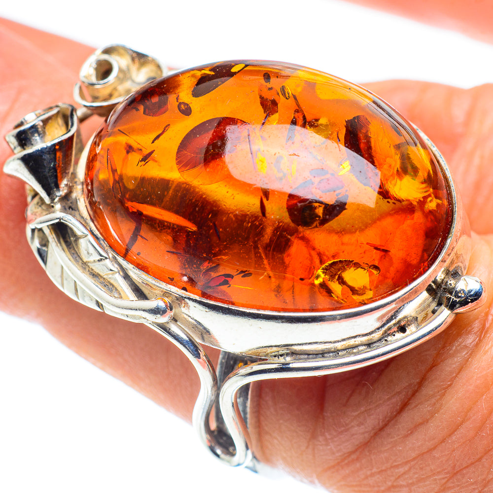 Baltic Amber Rings handcrafted by Ana Silver Co - RING58290
