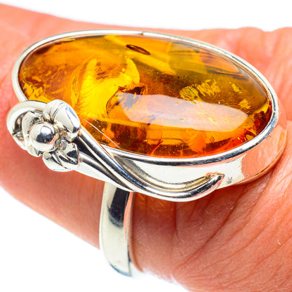 Baltic Amber Rings handcrafted by Ana Silver Co - RING58307