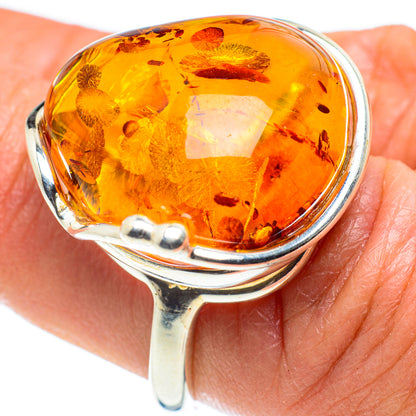 Baltic Amber Rings handcrafted by Ana Silver Co - RING58311