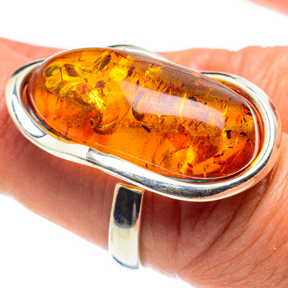 Baltic Amber Rings handcrafted by Ana Silver Co - RING58316