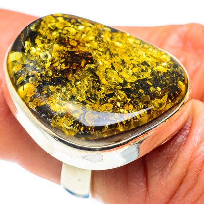 Baltic Amber Rings handcrafted by Ana Silver Co - RING58322