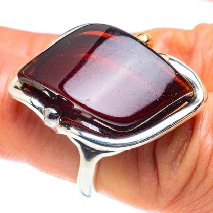 Baltic Amber Rings handcrafted by Ana Silver Co - RING58331