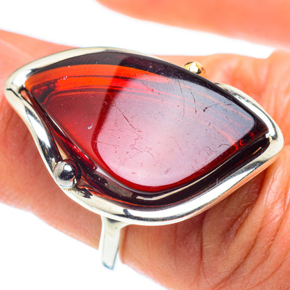 Baltic Amber Rings handcrafted by Ana Silver Co - RING58334