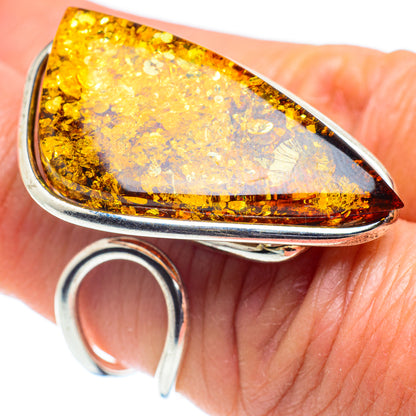Baltic Amber Rings handcrafted by Ana Silver Co - RING58335