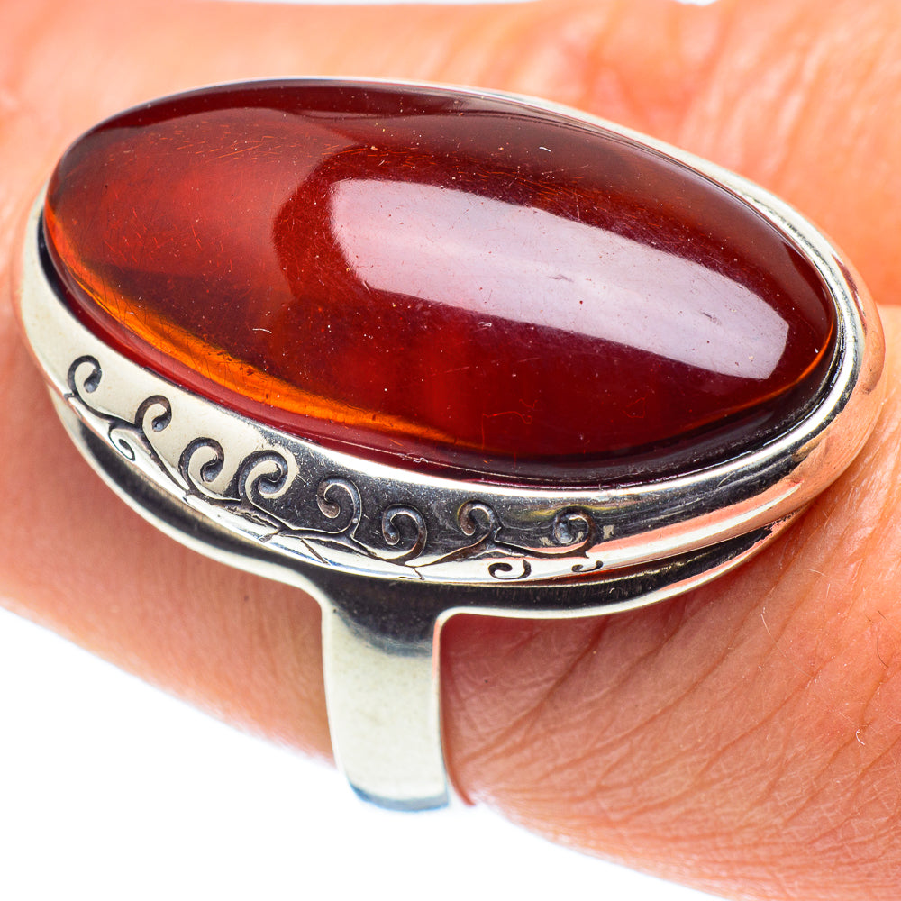 Baltic Amber Rings handcrafted by Ana Silver Co - RING58350