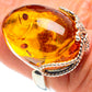 Baltic Amber Rings handcrafted by Ana Silver Co - RING58368