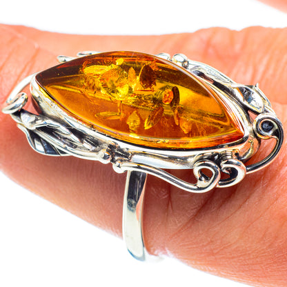 Baltic Amber Rings handcrafted by Ana Silver Co - RING58379