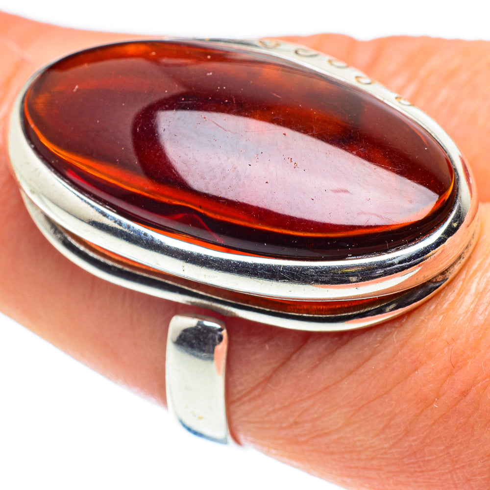 Baltic Amber Rings handcrafted by Ana Silver Co - RING58384