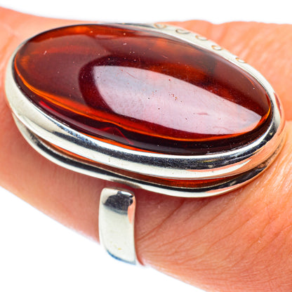 Baltic Amber Rings handcrafted by Ana Silver Co - RING58384