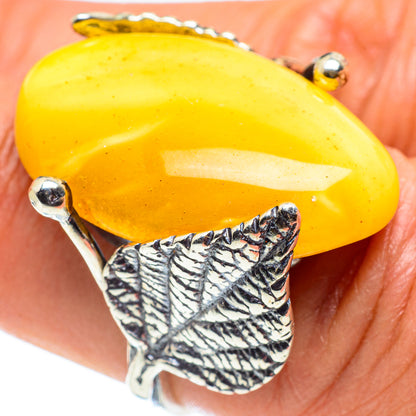 Baltic Amber Rings handcrafted by Ana Silver Co - RING58400
