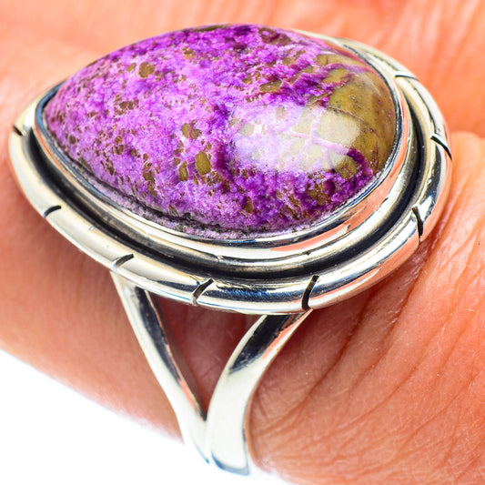 Stichtite Rings handcrafted by Ana Silver Co - RING58404