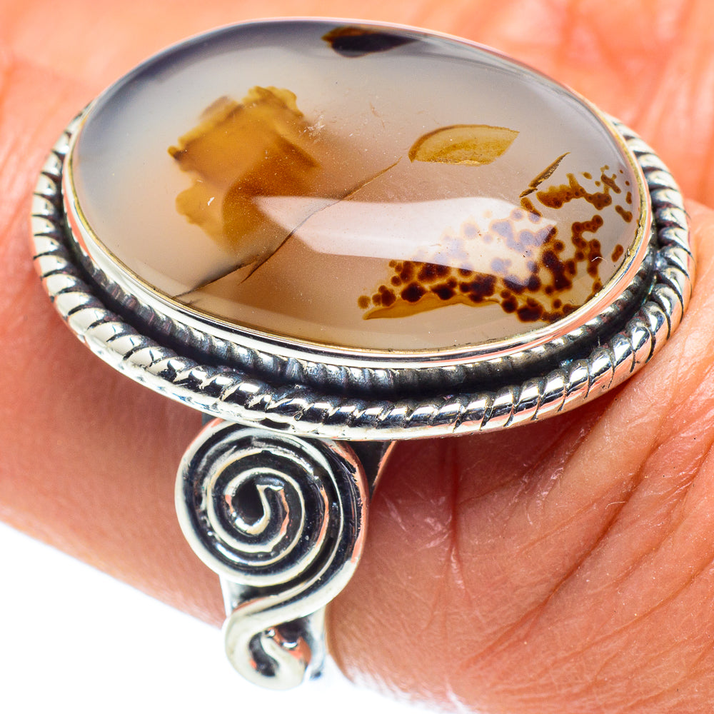 Montana Agate Rings handcrafted by Ana Silver Co - RING58413