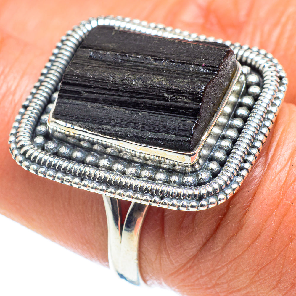Tektite Rings handcrafted by Ana Silver Co - RING58419