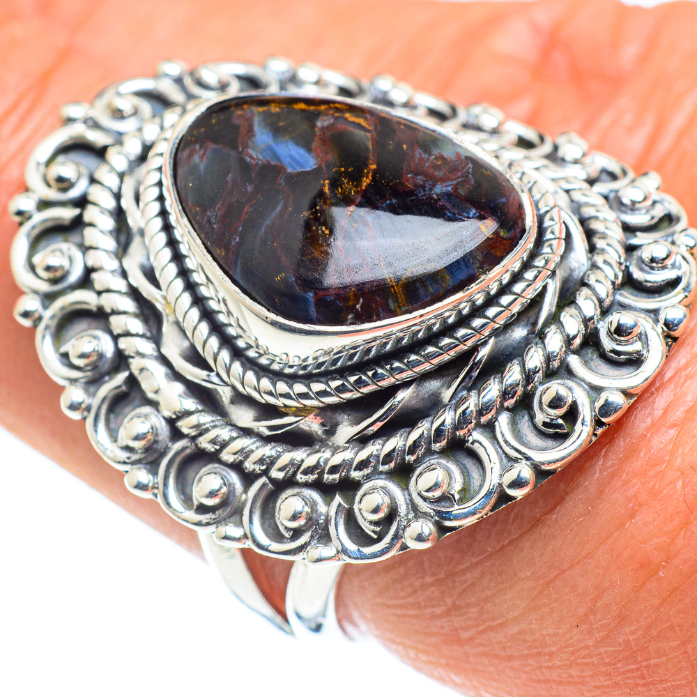 Pietersite Rings handcrafted by Ana Silver Co - RING58423