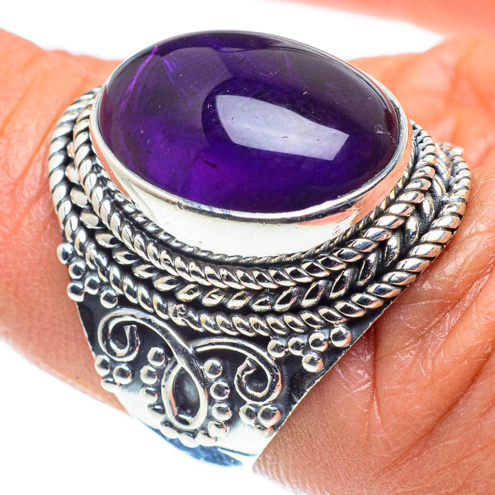 Amethyst Rings handcrafted by Ana Silver Co - RING58424