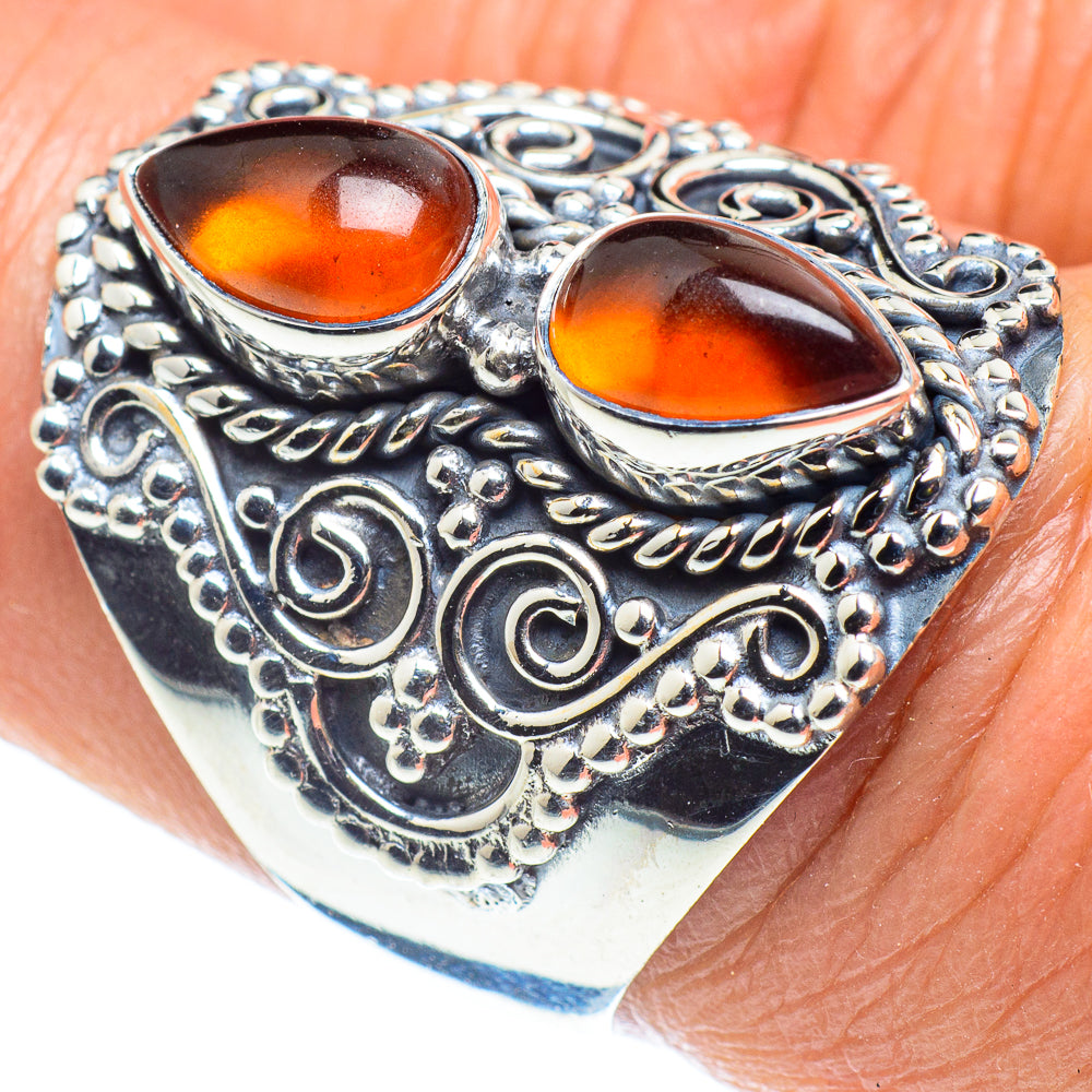 Carnelian Rings handcrafted by Ana Silver Co - RING58430