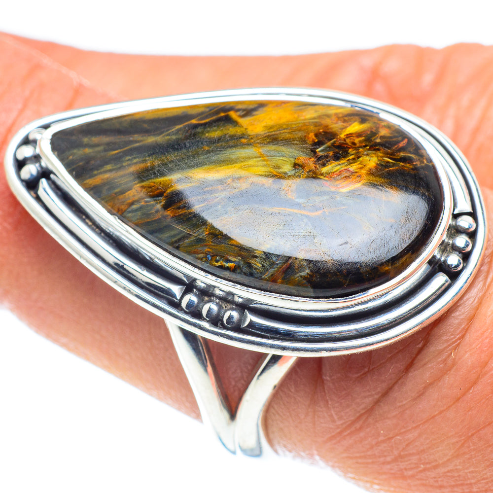Pietersite Rings handcrafted by Ana Silver Co - RING58469