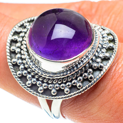 Amethyst Rings handcrafted by Ana Silver Co - RING58493