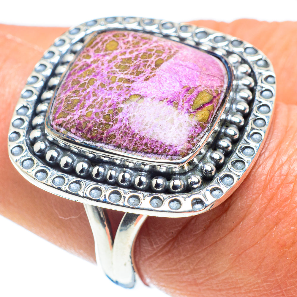 Stichtite Rings handcrafted by Ana Silver Co - RING58512