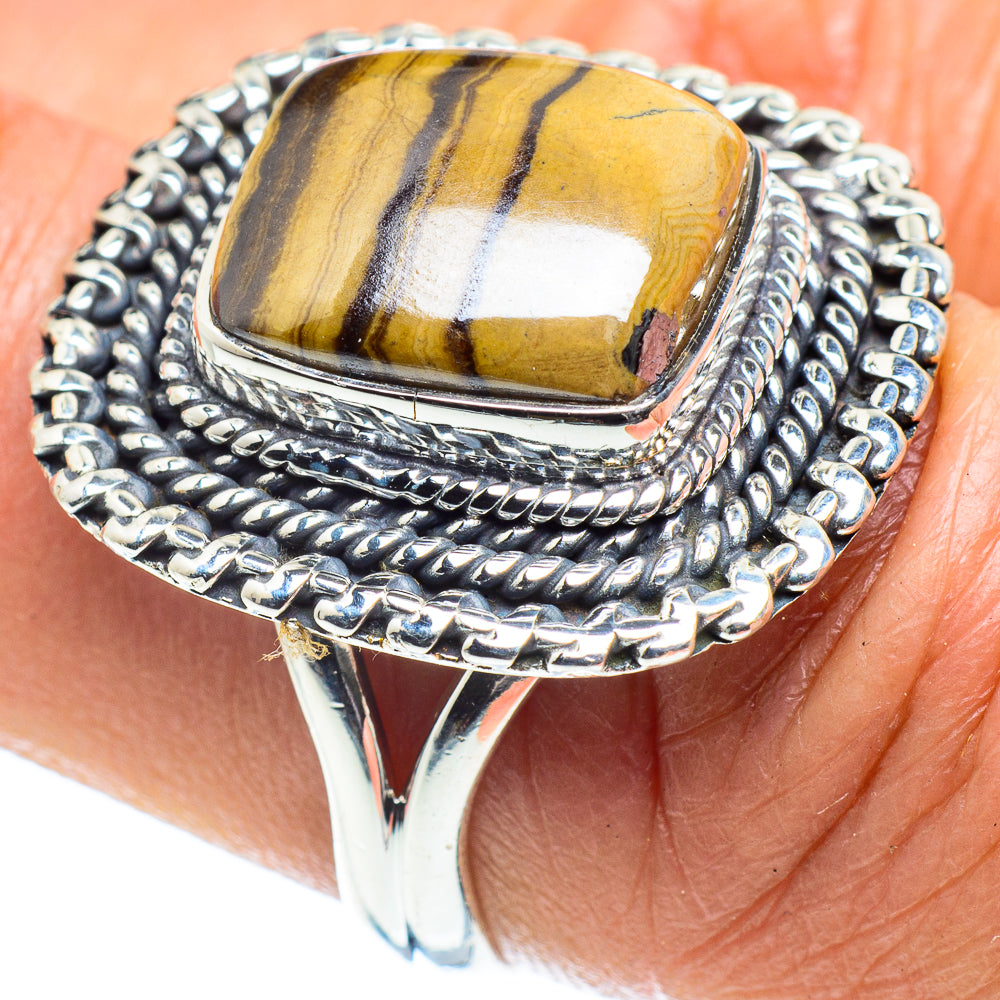 Schalenblende Rings handcrafted by Ana Silver Co - RING58514