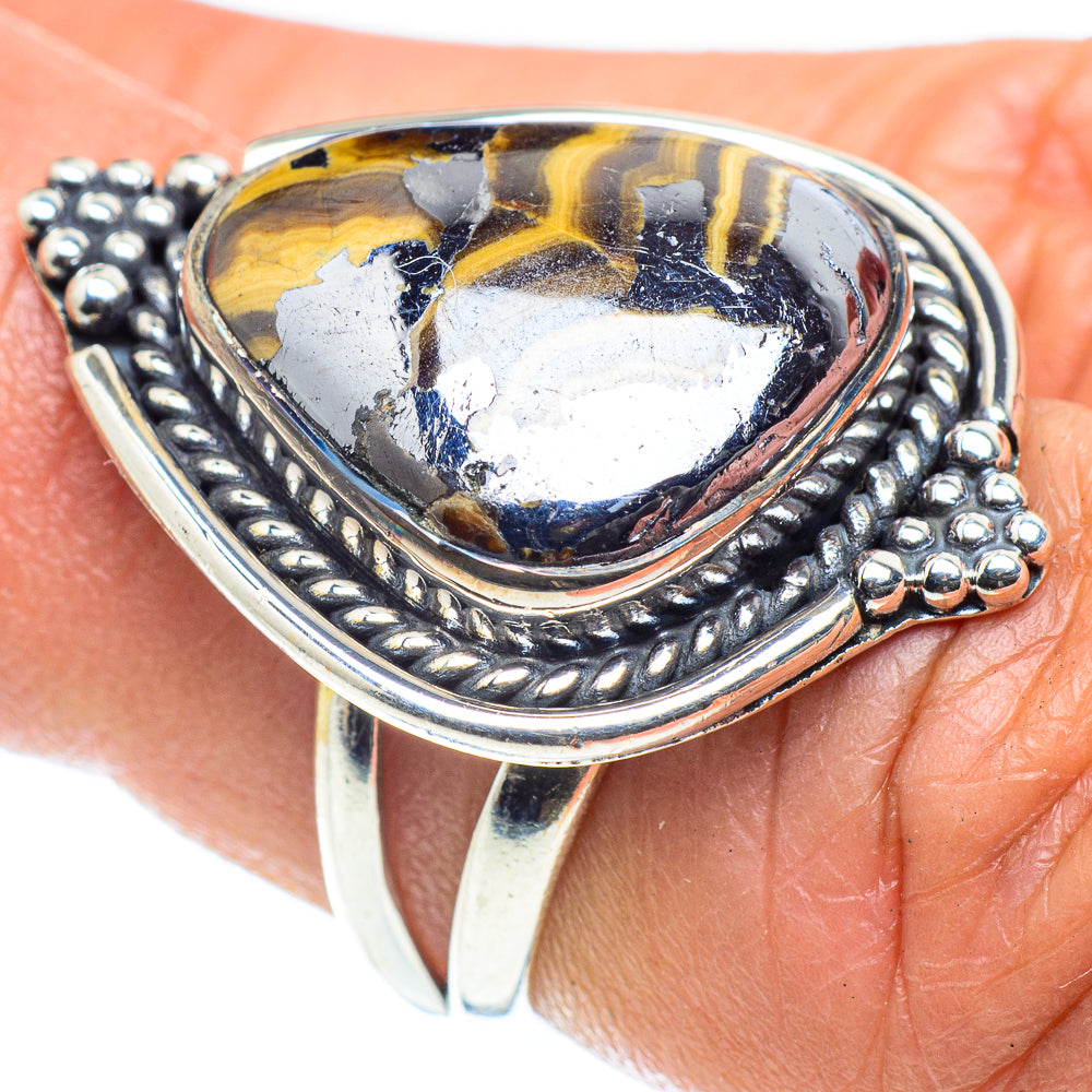 Schalenblende Rings handcrafted by Ana Silver Co - RING58518