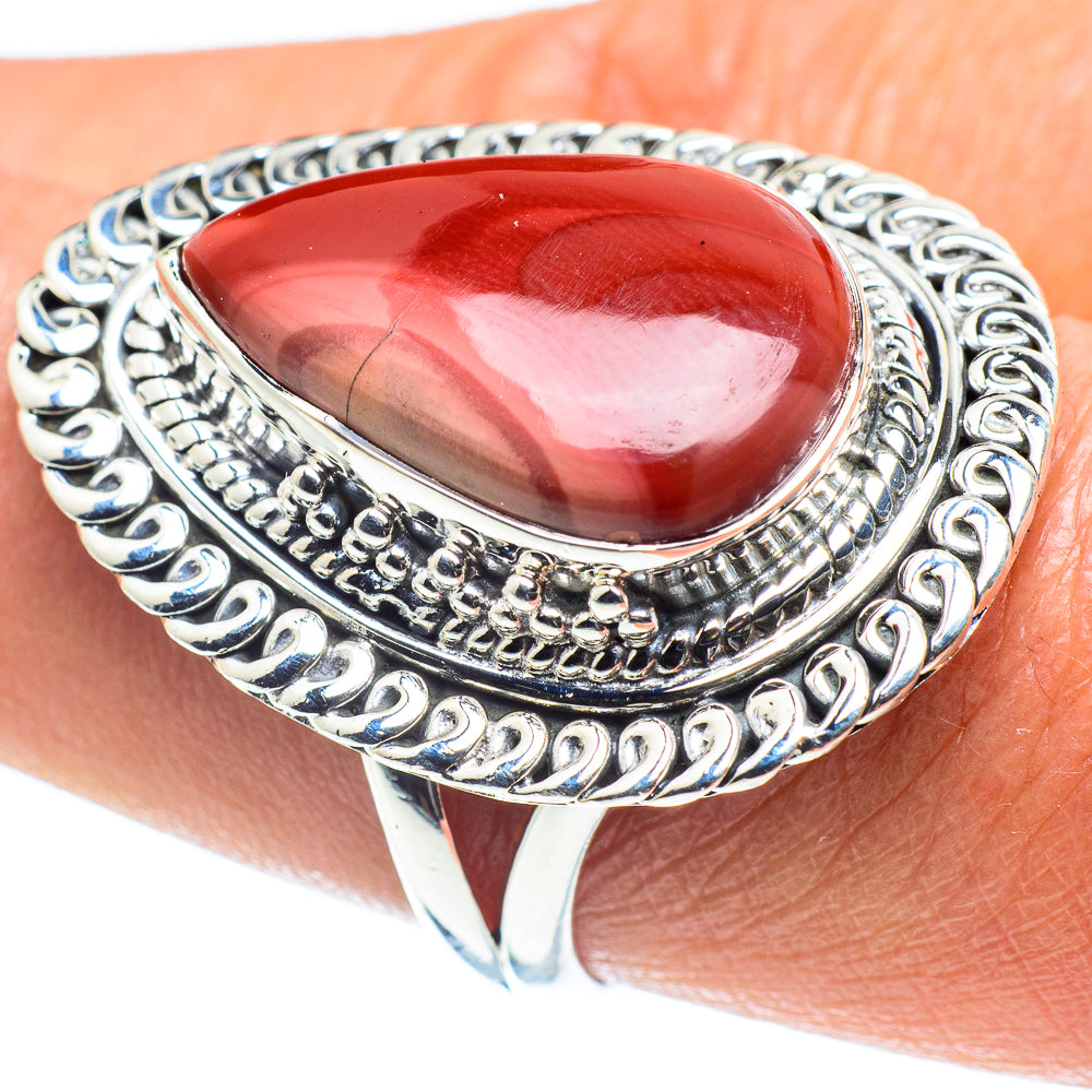 Mookaite Rings handcrafted by Ana Silver Co - RING58522