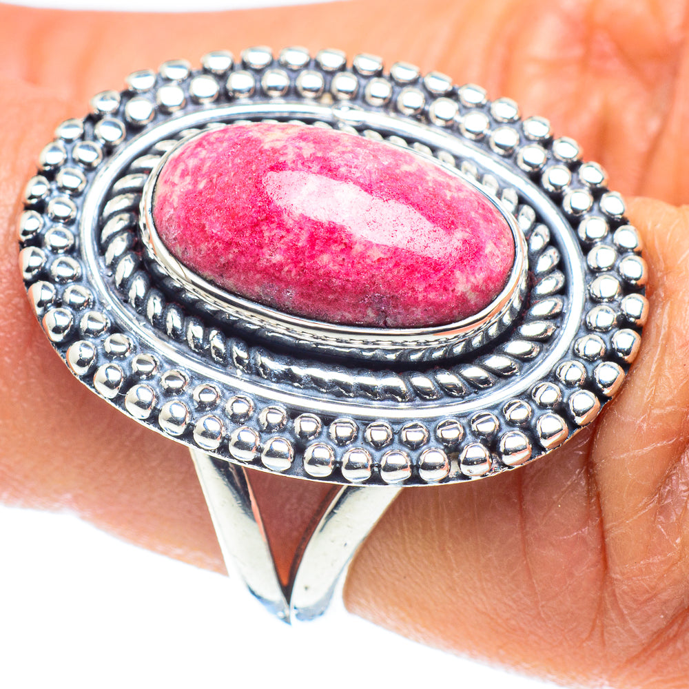 Thulite Rings handcrafted by Ana Silver Co - RING58537