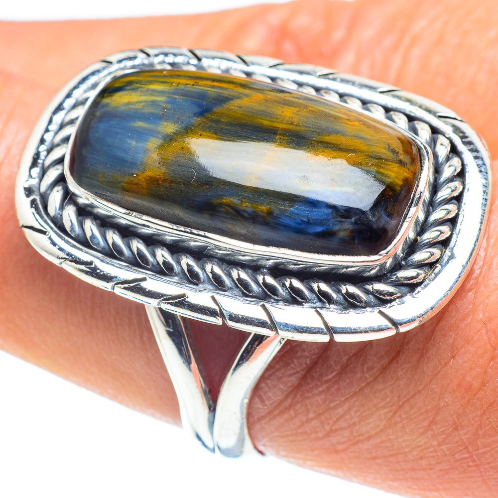 Pietersite Rings handcrafted by Ana Silver Co - RING58544