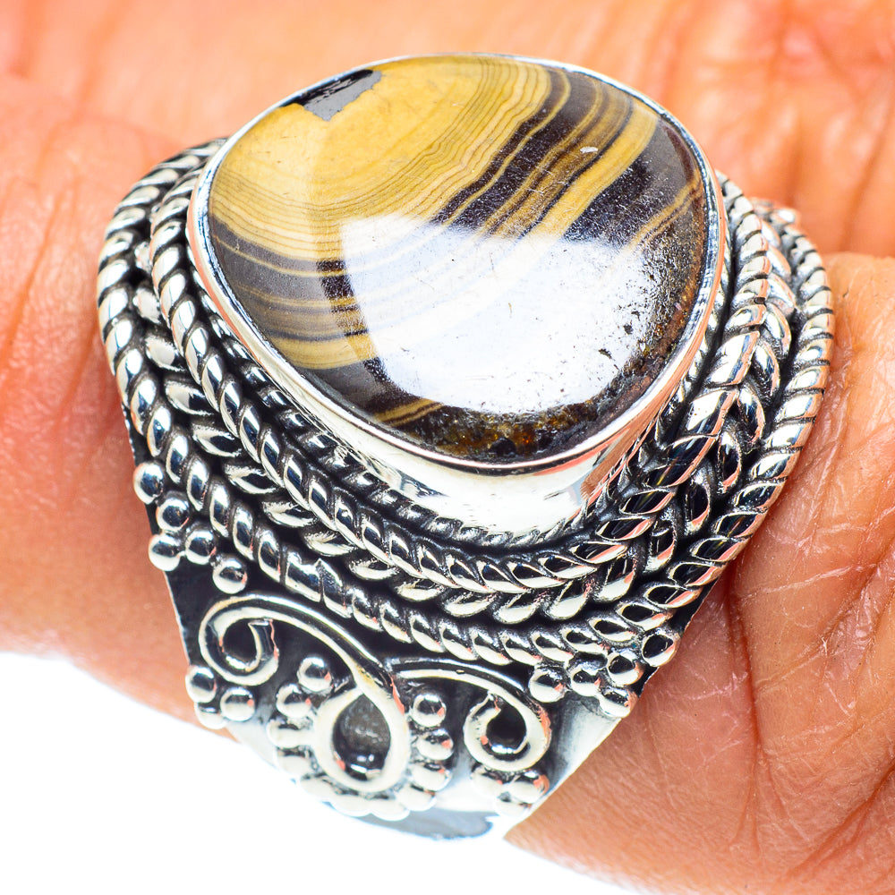Schalenblende Rings handcrafted by Ana Silver Co - RING58548