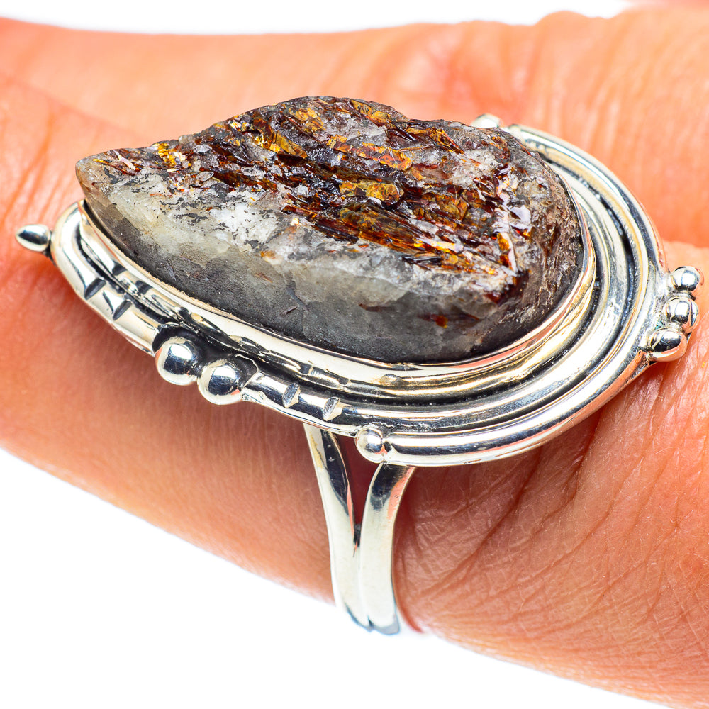 Astrophyllite Rings handcrafted by Ana Silver Co - RING58549