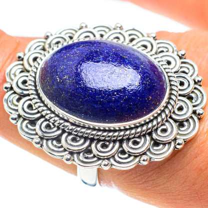 Lapis Lazuli Rings handcrafted by Ana Silver Co - RING58550