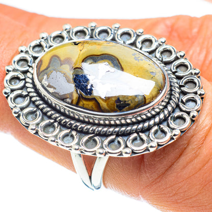 Schalenblende Rings handcrafted by Ana Silver Co - RING58559