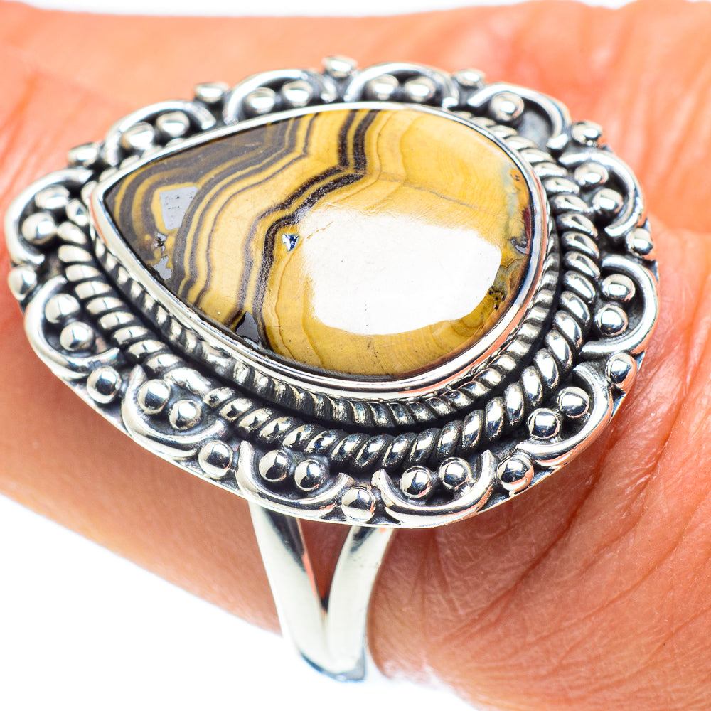 Schalenblende Rings handcrafted by Ana Silver Co - RING58562