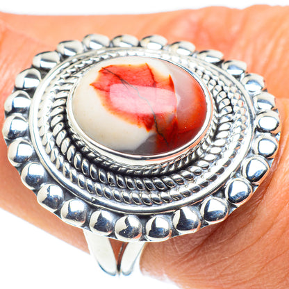 Mookaite Rings handcrafted by Ana Silver Co - RING58563