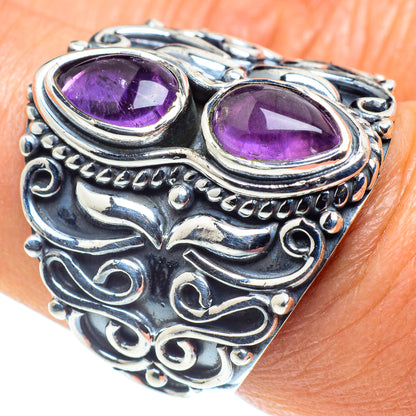 Amethyst Rings handcrafted by Ana Silver Co - RING58565