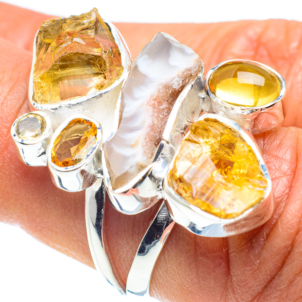 Citrine Rings handcrafted by Ana Silver Co - RING58570