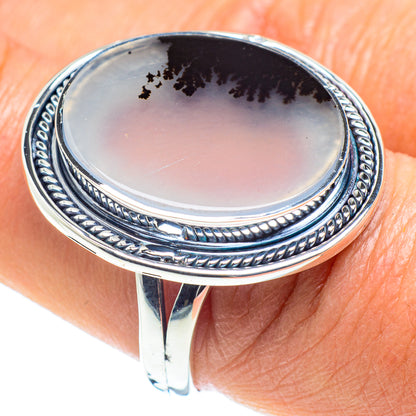 Scenic Dendritic Agate Rings handcrafted by Ana Silver Co - RING58575