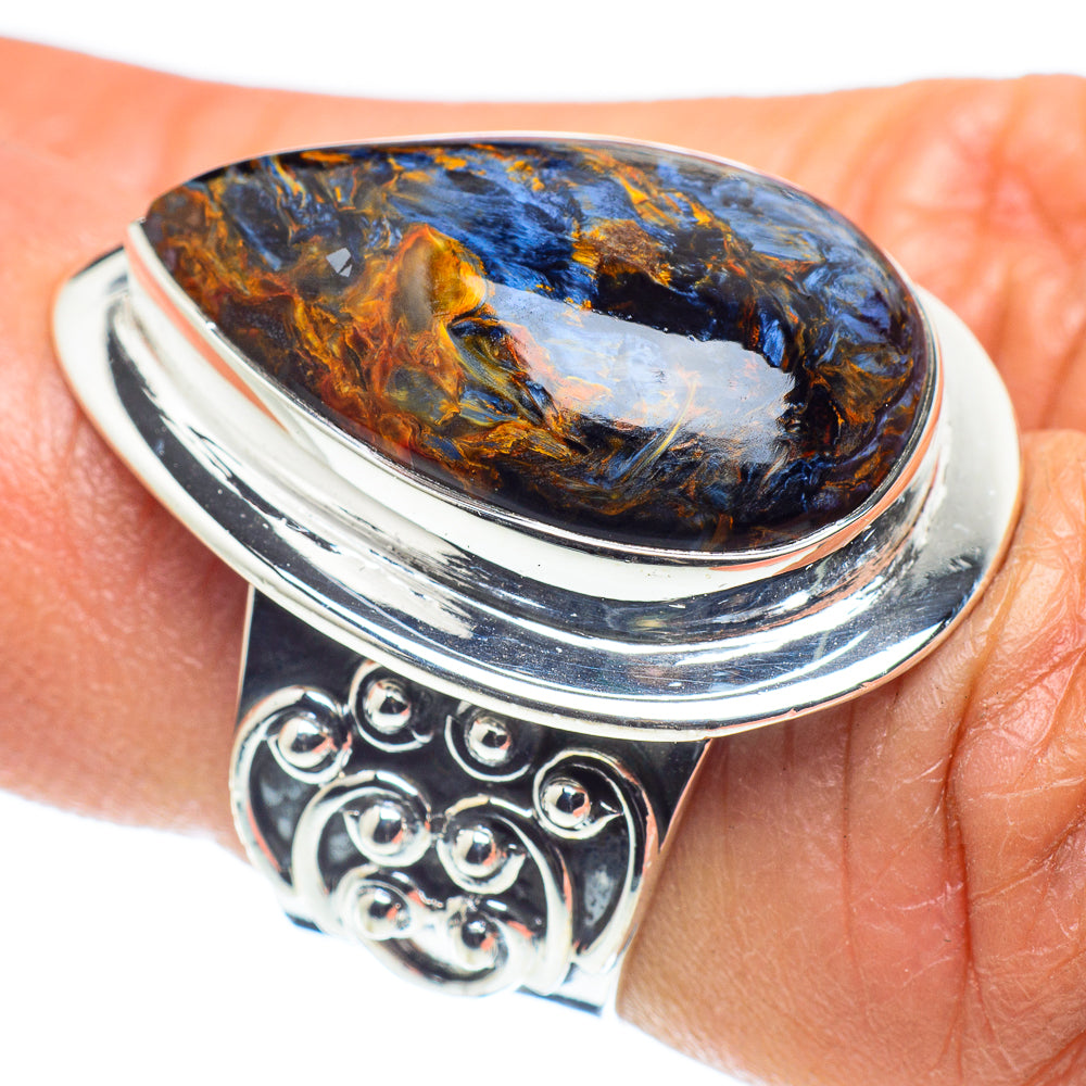 Pietersite Rings handcrafted by Ana Silver Co - RING58616