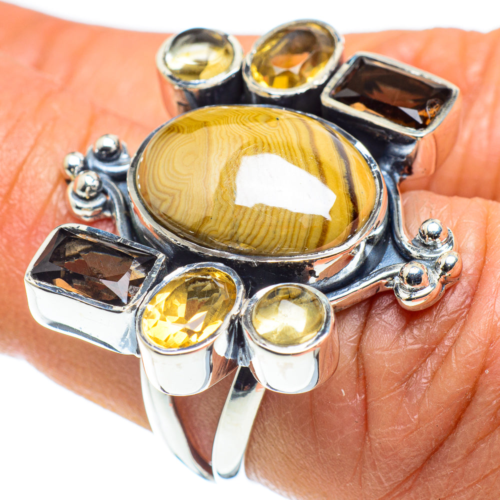 Schalenblende Rings handcrafted by Ana Silver Co - RING58628