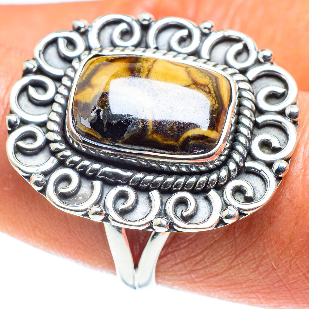 Schalenblende Rings handcrafted by Ana Silver Co - RING58637