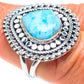 Larimar Rings handcrafted by Ana Silver Co - RING58655
